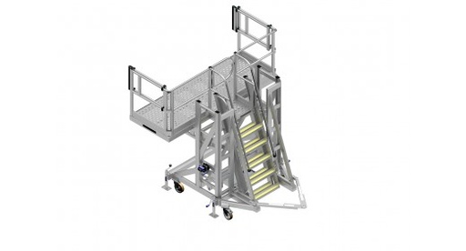 Plateforme d'accès en porte-à-faux polyvalent – ​​accès à 70 degrés