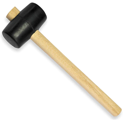 Maillet caoutchouc noir