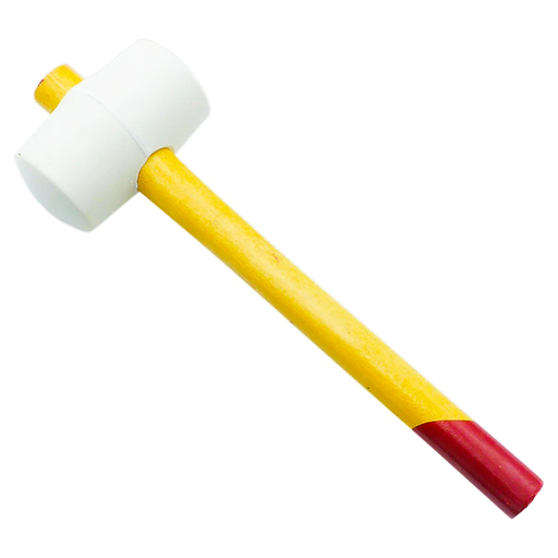 Maillet Caoutchouc blanc