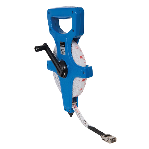 Mètre d'arpenteur ouvert