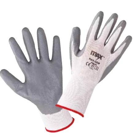 Gants en nitrile - paume enduite 