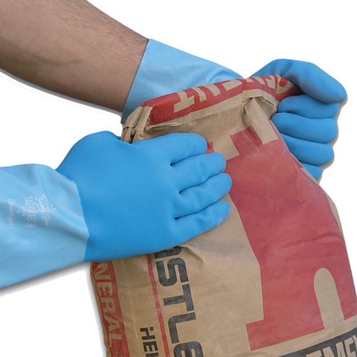 Gants de protection chimique en latex "TaskMaster"