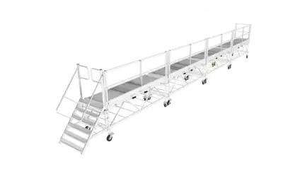 Quai modulaire de déchargement camion