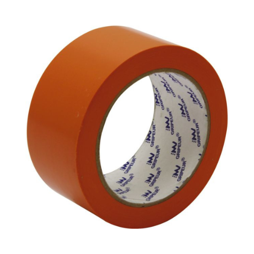 [RPO048] Ruban Adhésif PVC Orange