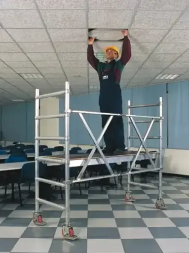 Echafaudage Tempo Largeur 1.35cm, Longueur 2.5m - Hauteur max 14m