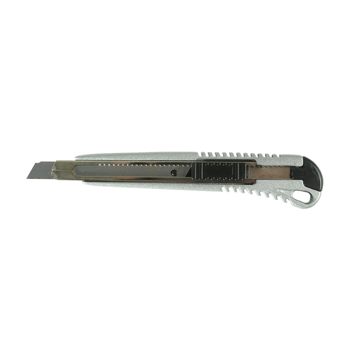 Cutter en alliage d'aluminium à lame sécable, 9 mm