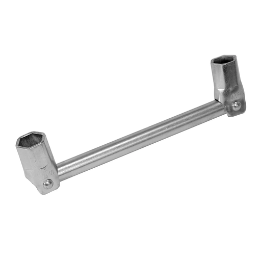 [CDE007] Clé d'échafaudage double 7/16" et 1/2''