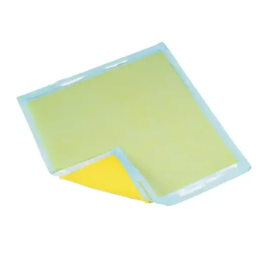 Plaque d'obturation avec poignées