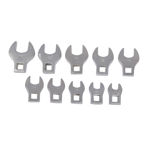 Têtes de clés à fourche, 10 pcs