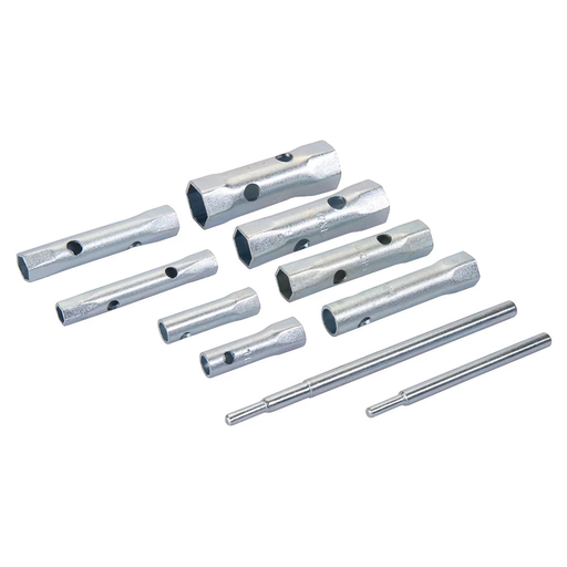 Clés tubulaires doubles, métrique, 8 pcs