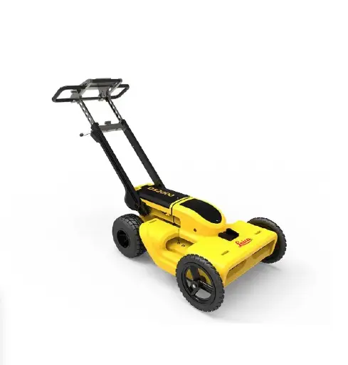 Géoradar DS4000 Leica - Radar de sol 4 roues - Détection de réseaux