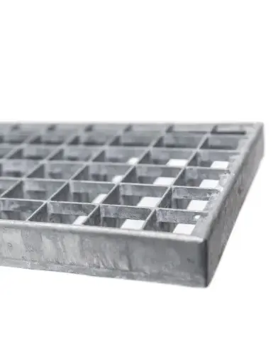 Caillebotis acier galvanisé maille 30 x 30mm