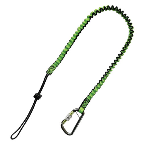 [NLG101727]  Longe élastique pour outils avec mousqueton à vis NLG