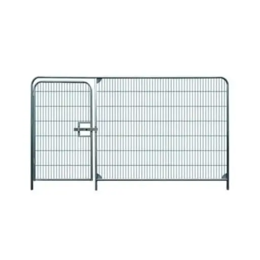 [TF-PGP-01] Portillon piétonnier dans clôture arrondie - Securasite®