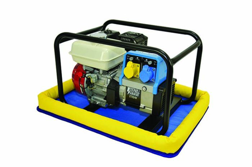 Bac souple anti-fuite pour machines