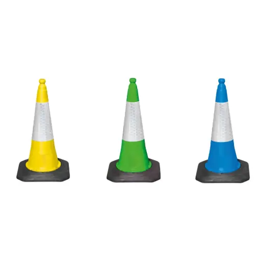 2 cônes de signalisation