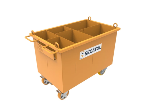 Coffre de chantier sur roues SECABOX
