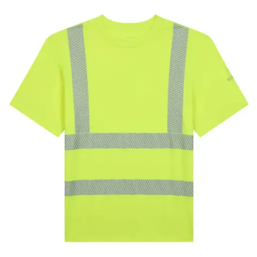 T Shirt rafraichissant haute visibilité manches courtes