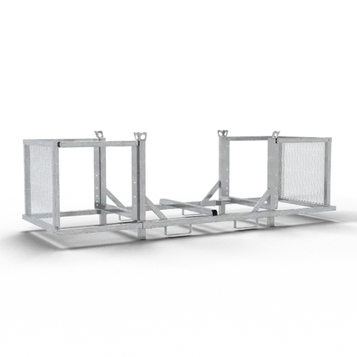 [PSTECA] Panier de stockage empilable avec côtés ajustable