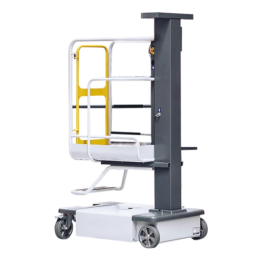[NCA595] Nacelle compacte à mât vertical motorisée hauteur de travail jusqu'à 5,95m