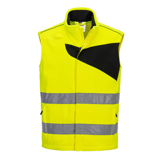 Gilet sans Manche Polaire Haute Visibilité 