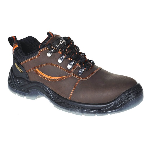 Chaussures Mustang Steelite S3 Brun 