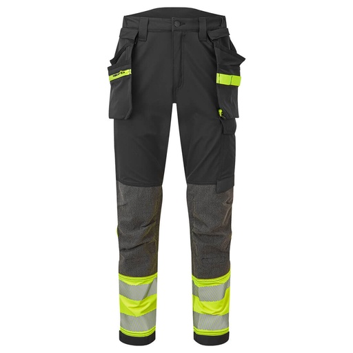 Pantalon Stretch EV4 Haute-Visibilité Classe 1 avec Poches flottantes Démontables