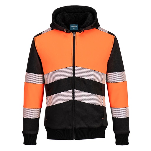 Sweat à capuche d'hiver zippé PW3 Classe 1
