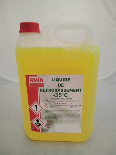 Liquide de refroidissement universel -35° jaune
