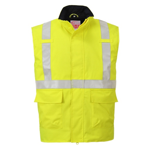 Bodywarmer Hi-Vis Bizflame antistatique et FR - S776