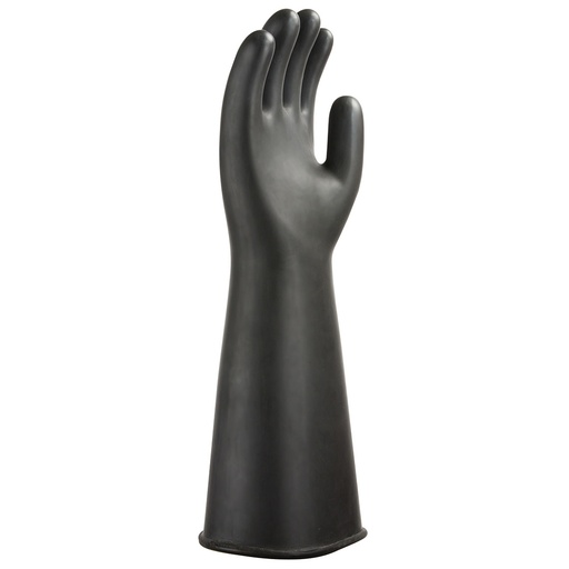 Gant caoutchouc latex lourd noir