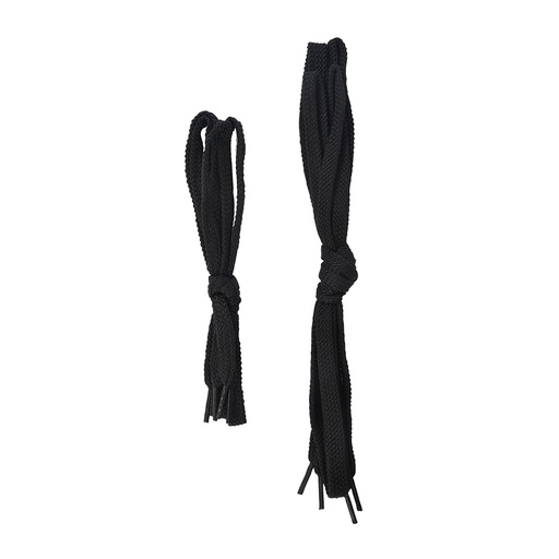 [LSC150] Lacets Steelite 150cm (12 paires) - Noir  