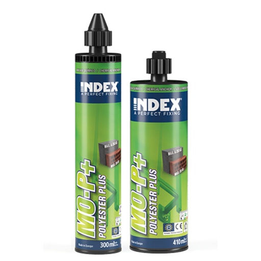 Fixations chimiques MO-P+. Polyester PLUS. Homologuée ATE Opt.7