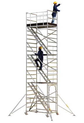 Echafaudage Tempo Largeur 1.35cm, Longueur 2m - Hauteur max 14m (usage intérieur)