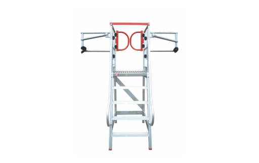 Plateforme podium accès camion aluminium