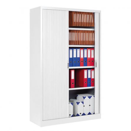 Armoire de bureau à rideaux