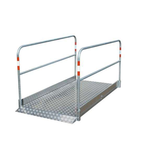 Passerelles en aluminium et acier