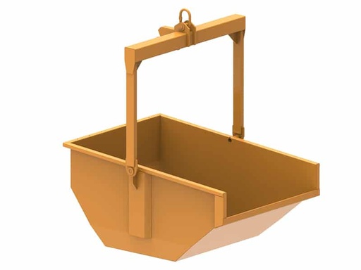 Benne à terre automatique à palonnier  type "autovid"