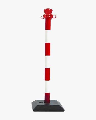 Poteau de balisage ABS en kit