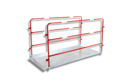 Passerelle TP avec garde-corps